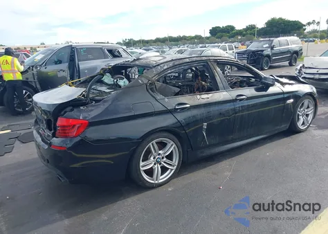 2015 BMW 535I из США, поврежденный, VIN WBA5B1C59FD919409